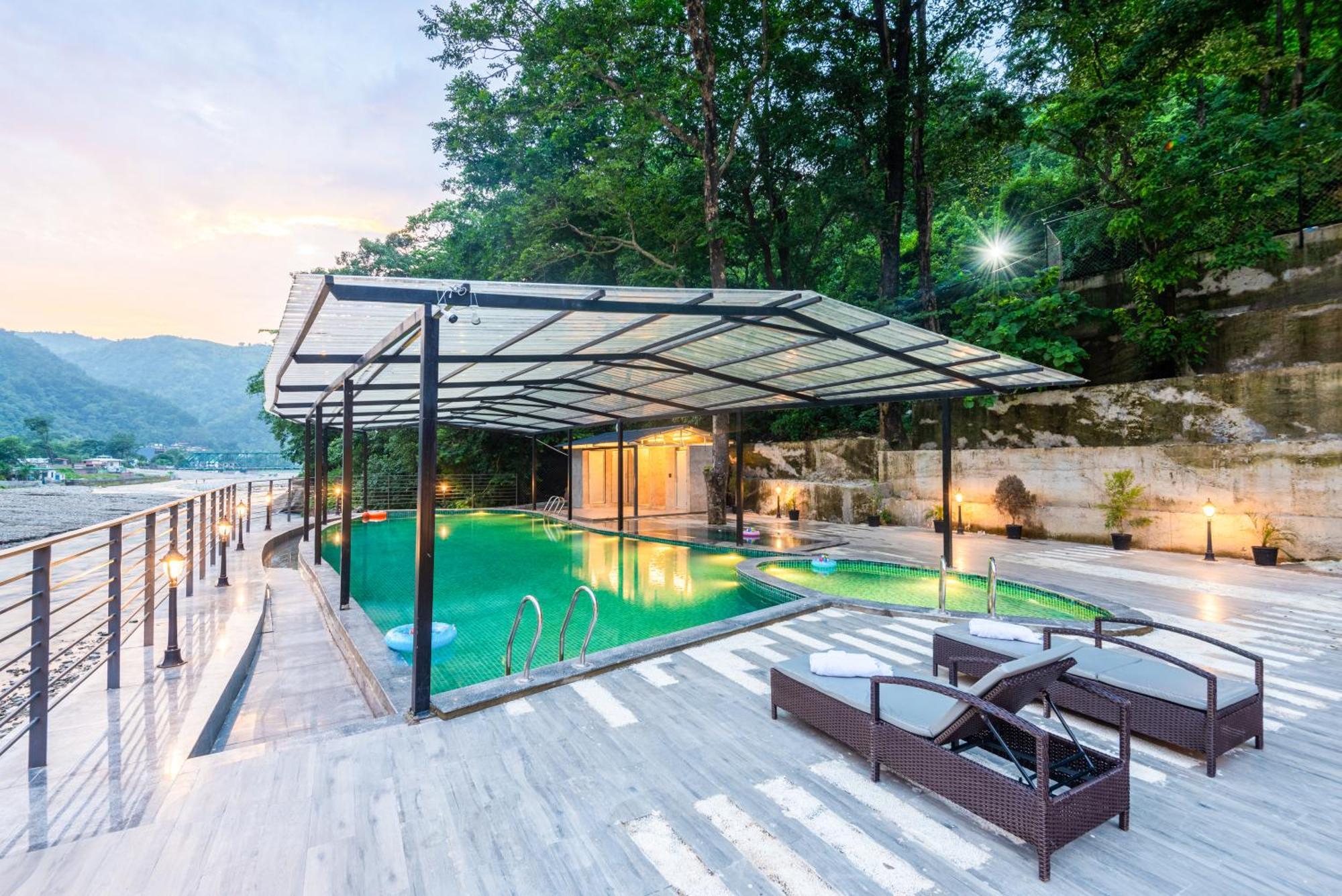 Dls Divine River Resort And Spa, Rishikesh Ngoại thất bức ảnh